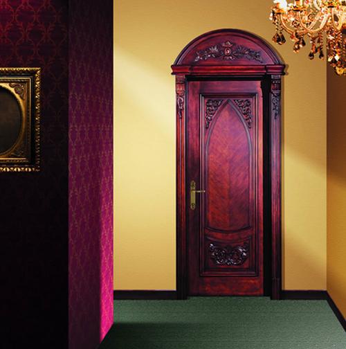 古典中式风的室内门装修效果图|新古典风格室内门图片